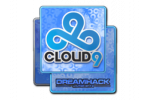 Наклейка - Cloud9 (голографическая) - DreamHack 2014