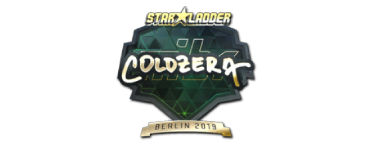 Наклейка - coldzera (Gold) - Berlin 2019