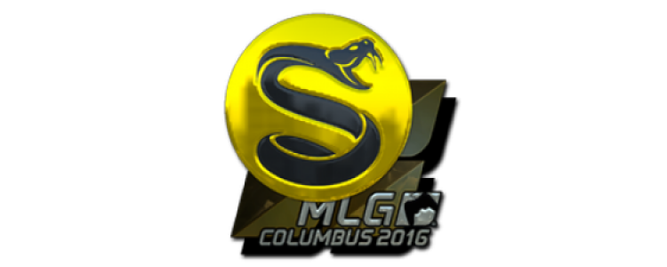 Наклейка - Splyce (металлическая) - MLG Columbus 2016