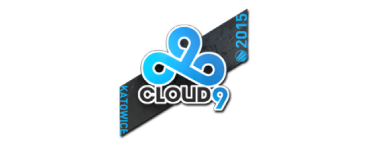 Наклейка - Cloud9 G2A - Катовице 2015