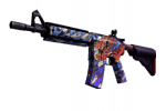 StatTrak™ M4A4 - 龍王 (Король драконов) (MW)