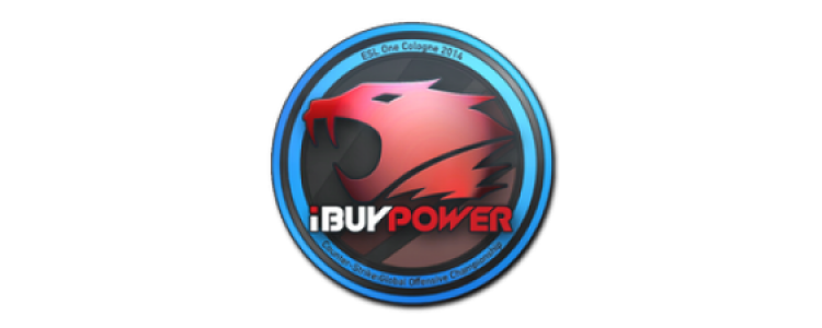 Наклейка - iBUYPOWER - Кёльн 2014