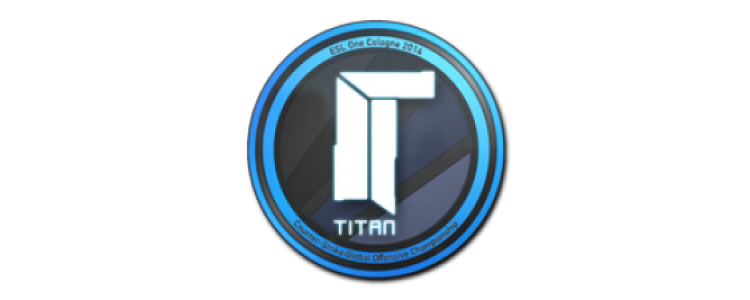 Наклейка - Titan - Кёльн 2014