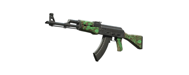 Сувенирный AK-47 | Зелёный глянец (MW)