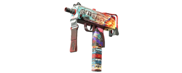 Сувенирный MAC-10 | Сход с рельсов (FT)