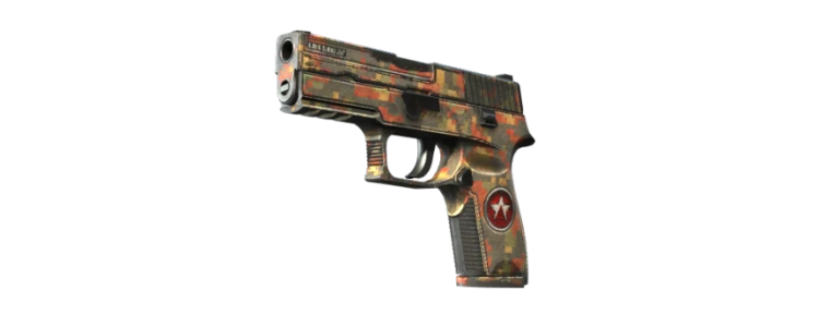 StatTrak P250 | Красный камень (BS)
