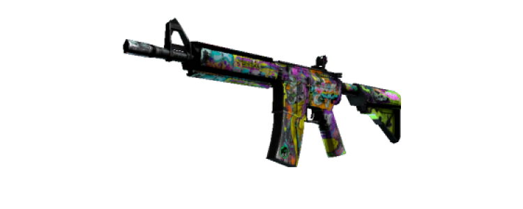 StatTrak™ M4A4 - В живом цвете (BS)