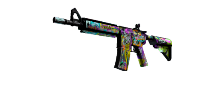 StatTrak™ M4A4 - В живом цвете (FT)