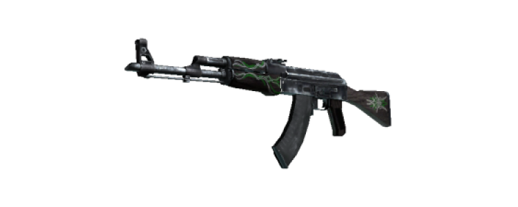 AK-47 - Изумрудные завитки (FN)