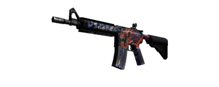 StatTrak™ M4A4 - 龍王 (Король драконов) (BS)