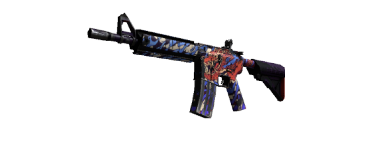 StatTrak™ M4A4 - 龍王 (Король драконов) (FT)