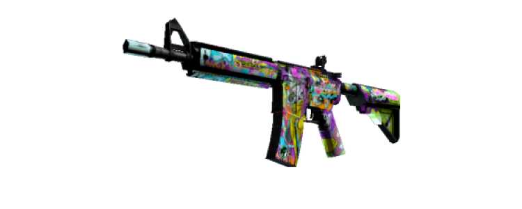 StatTrak™ M4A4 - В живом цвете (MW)