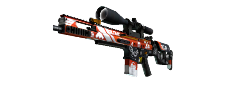 StatTrak™ SCAR-20 - Bloodsport (FN)