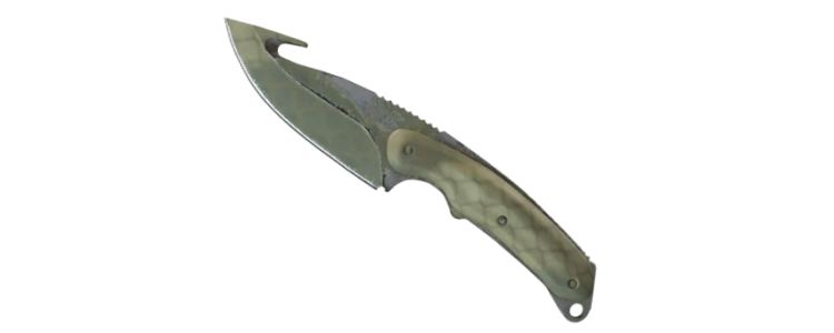 Нож с лезвием-крюком | Африканская сетка (FT)