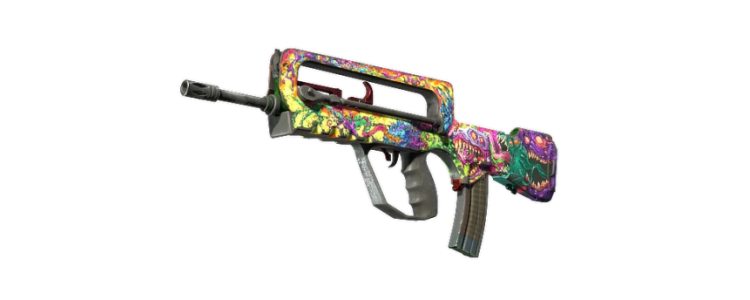 StatTrak FAMAS | Bad Trip (BS)