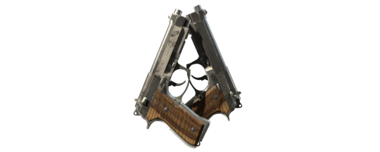 StatTrak Dual Berettas | Черная лимба (BS)