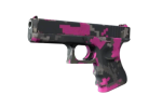 Glock-18 | Пиксельный камуфляж «Розовый» (FT)