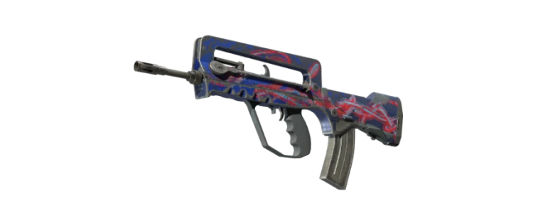 StatTrak FAMAS | Остаточное изображение (FT)