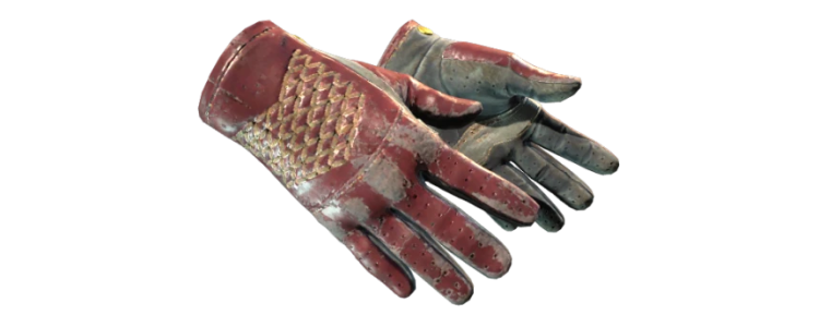 Водительские перчатки | Резан Красный (BS)