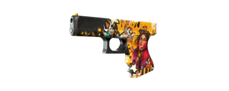 Glock-18 | Королева пуль (MW)