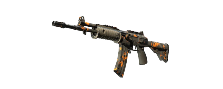 StatTrak Автомат «Галиль» | Пиксельный камуфляж «Ржавчина» (FT)