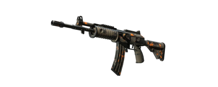 Автомат «Галиль» | Пиксельный камуфляж «Ржавчина» (BS)