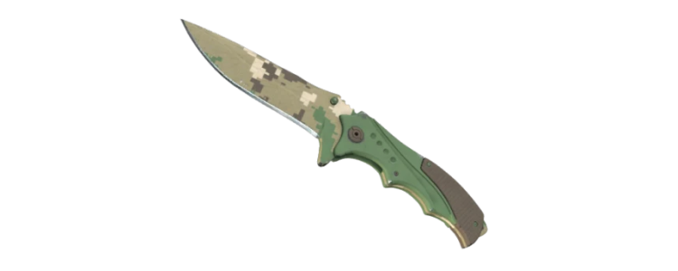 Нож «Бродяга» | Пиксельный камуфляж «Лес» (WW)