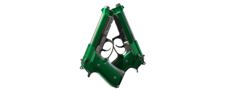 Dual Berettas | Изумруд (FN)