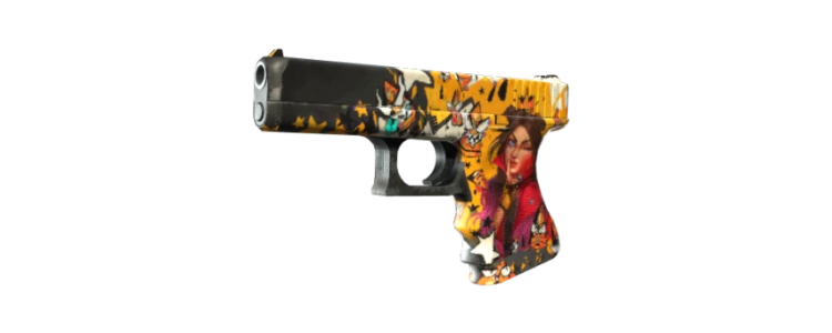 StatTrak Glock-18 | Королева пуль (FT)