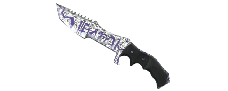 Охотничий нож | Ручная роспись (WW)