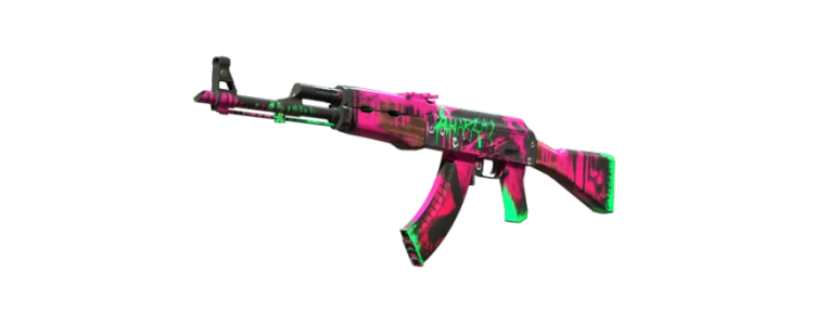 AK-47 | Неоновая революция (MW)