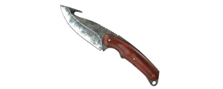 Нож с лезвием-крюком | Патина (BS)
