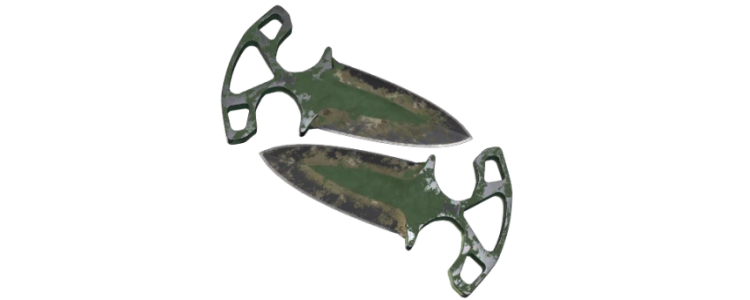 Тычковые ножи | Пиксельный камуфляж «Лес» (BS)