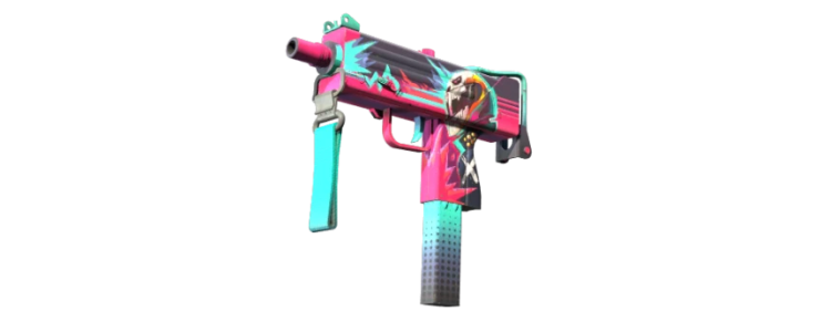 MAC-10 | Неоновый гонщик (WW)