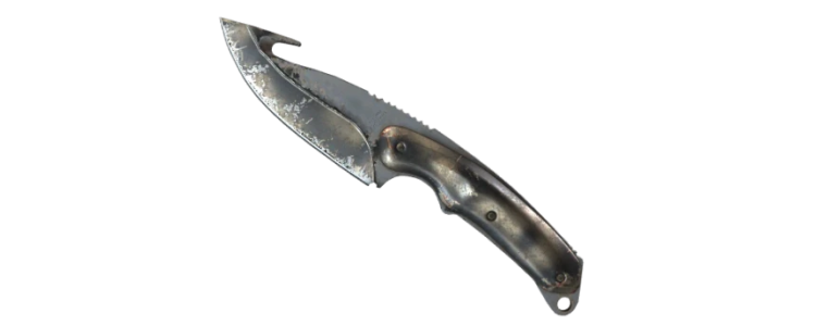Нож с лезвием-крюком | Сажа (BS)