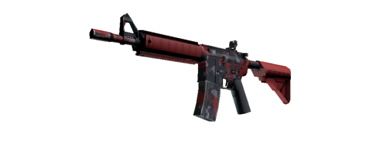 Сувенирный M4A4 | Пиксельный камуфляж «Красный» (MW) Сувенирный M4A4 | Пиксельный камуфляж «Красный» (MW)