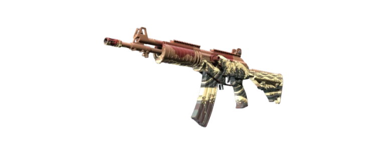 StatTrak Автомат «Галиль» | Багровое цунами (MW)