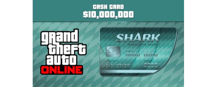 Grand Theft Auto Online: Megalodon Shark Cash Card