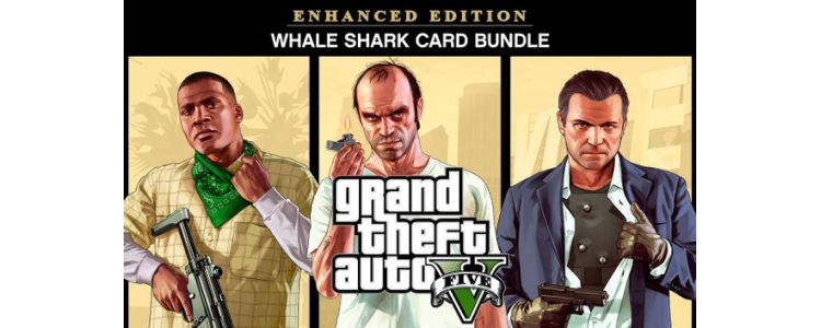 Grand Theft Auto V: Enhanced & Whale Shark Card 