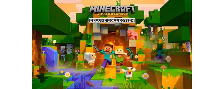 Minecraft Java - Bedrock Edition Deluxe Collection
