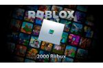 Roblox Card - 2000 Robux