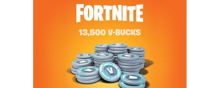 Fortnite - 13500 V-bucks Gift Card