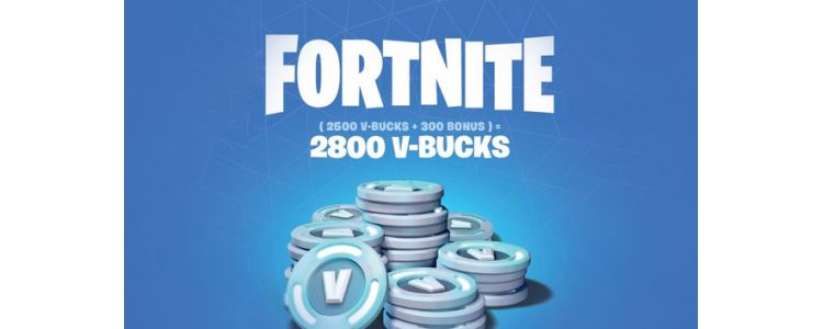 Fortnite - 2800 V-Bucks Gift Card