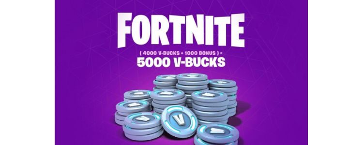 Fortnite - 5000 V-Bucks Gift Card