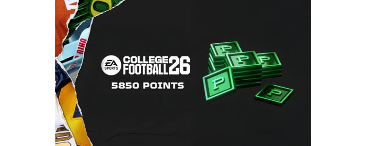 EA Sports College Football 26 5850 College Football Points Xbox Series X|S