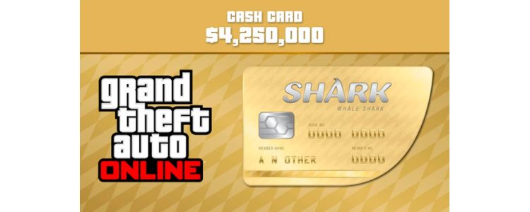 Grand Theft Auto Online Whale Shark Cash Card Xbox Series X|S