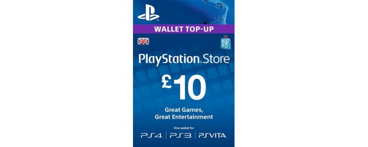 Playstation Network Card 10 £ GBP 