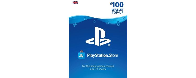 Playstation Network Card 100 £ GBP 