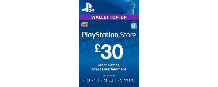 Playstation Network Card 30 £ GBP 