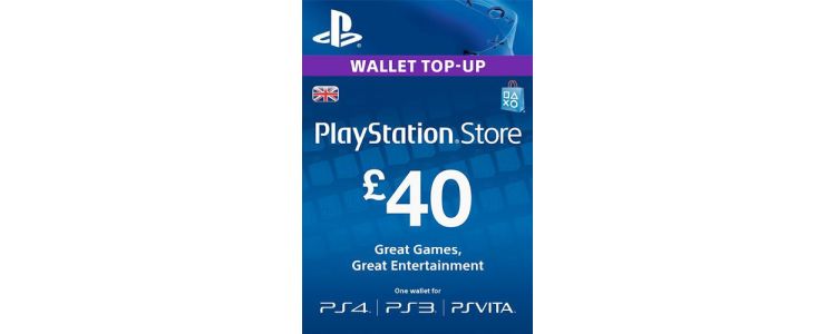 Playstation Network Card 40 £ GBP 